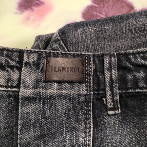 Flamingo Charcoal Gray Distressed Pants XXL - Picture 6 of 8